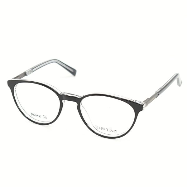 ELLEN TRACY ET HALLSATT BLACK EYEWEAR