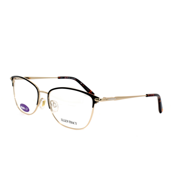 ELLEN TRACY BAGAN-BLACK/GOLD