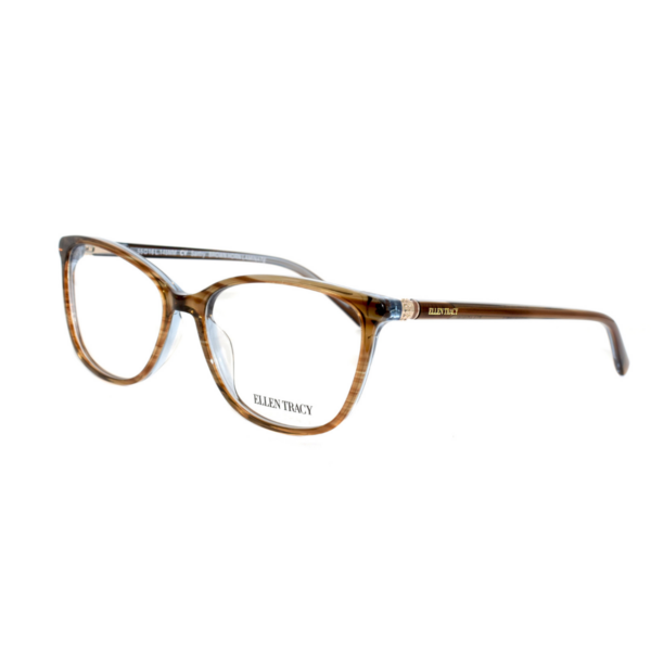 ELLEN TRACY SANTRY-BROWN HORN LAMINATE