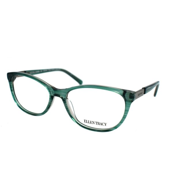 ELLEN TRACY SEDAN TEAL HORN LAMINATE